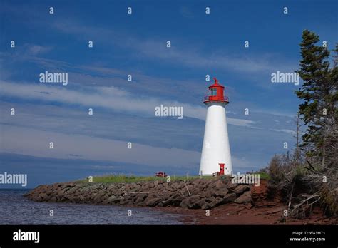 Canada Prince Edward Island Lighthouse Hi Res Stock Photography And