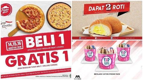 Daftar Promo Kuliner Di Hari Kemerdekaan Agustus Mcd Pizza Hut