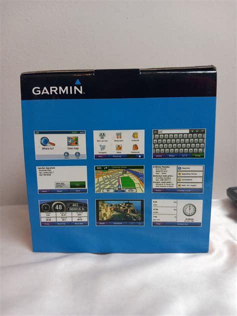 Garmin Nuvi W Sat Nav Gps Instructions Boxed Ebay