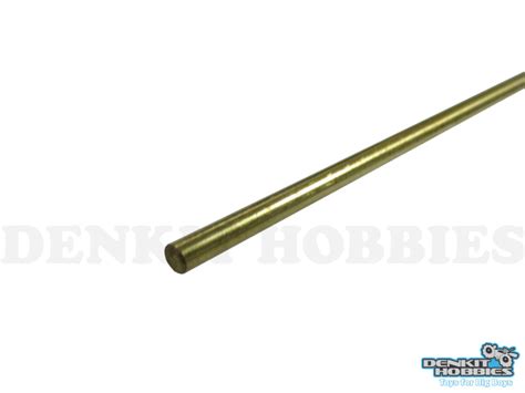 Round Solid Brass Rod 1 8 Od X 36 Ks Metals Denkit Hobbies