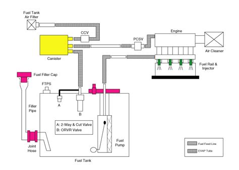 Hyundai Elantra MD UD Emission Control System Evaporative Emission