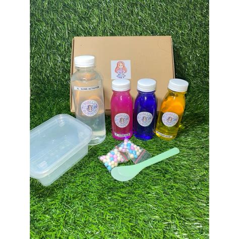 Jual Slime Kit Hampers Paket Komplit Anti Gagal Mainan Anak Slime Slim