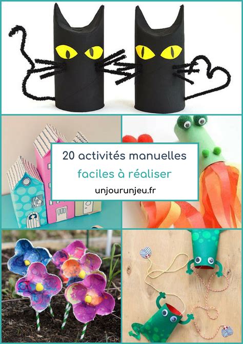 Activit S Manuelles Faciles R Aliser Pour Enfants En Maternelle