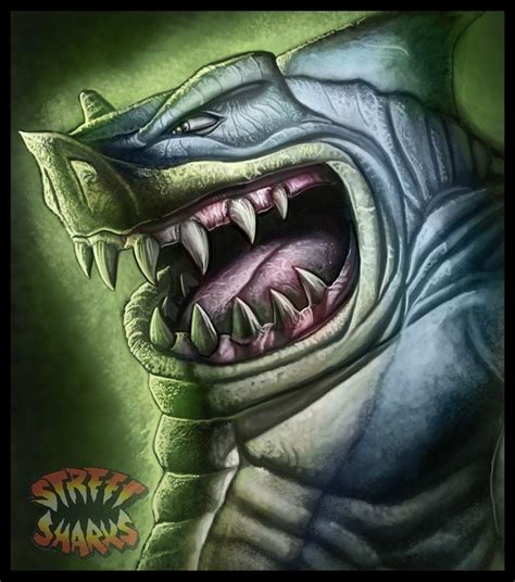 Ripster Street Sharks Fan Art By Crazychon On Deviantart Shark Art