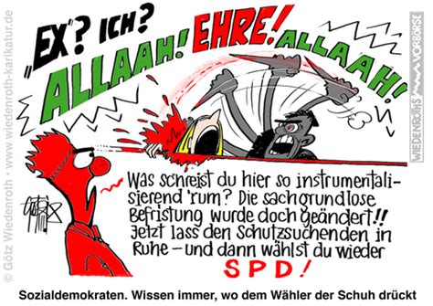 Karikatur Cartoon Satire Politik Wirtschaft Zeichnung Illustration