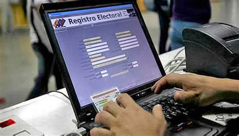 CNE Activa Jornada Especial De Registro Electoral Con 500 Puntos En