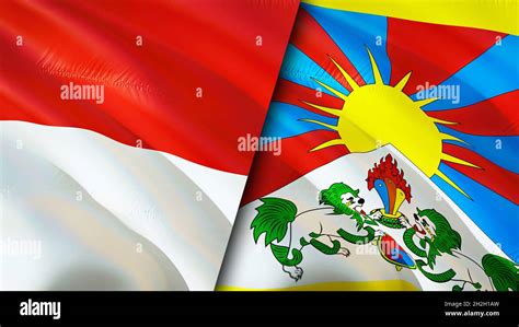 Indonesia Tibet Flag Hi Res Stock Photography And Images Alamy