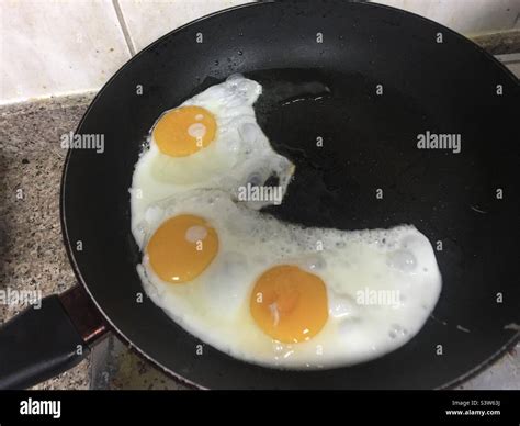 fried omelette stock photo alamy