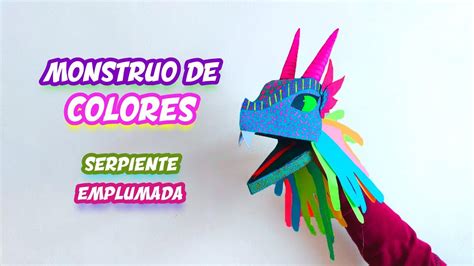 Monstruo de colores Cómo hacer un alebrije de manera fácil y rápido