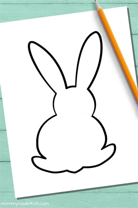 Free Bunny Rabbit Templates Tons Of Shapes Sizes Easter Bunny