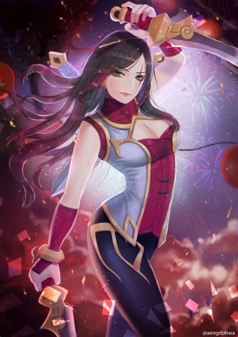 Warring Kingdoms Katarina Wallpapers And Fan Arts League Of Legends