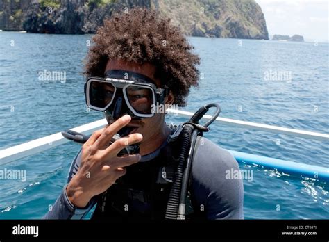 diver stock photo alamy