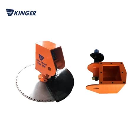 Kinger Hot Sale Circular Saw Machines Wood Cutting Head Mounted Excavator For Best Quality