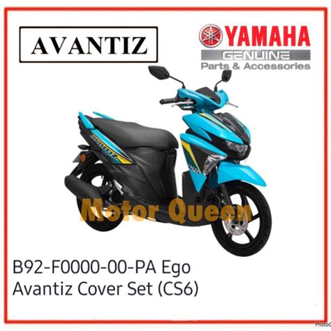 Cover Set Stripe Sticker Graphic Cover Set Yamaha Ego Avantiz