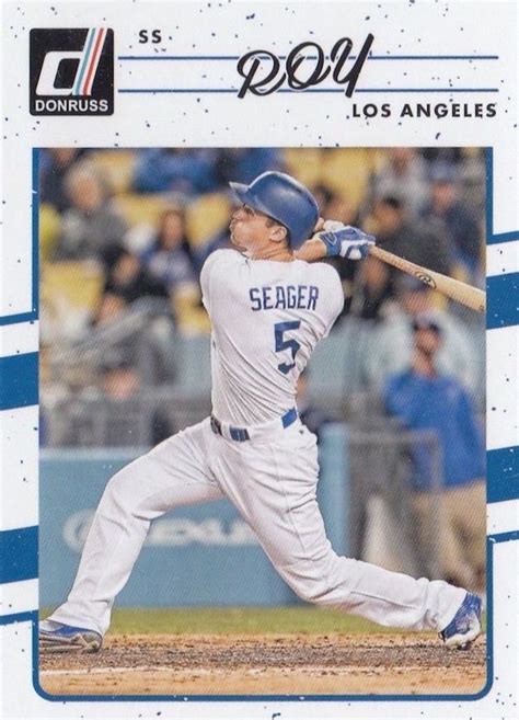 2017 Donruss Baseball All The Dodgers Base Cards And Variations