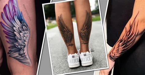 25 Tatuajes De Alas Elevando La Libertad Y La Espiritualidad En La