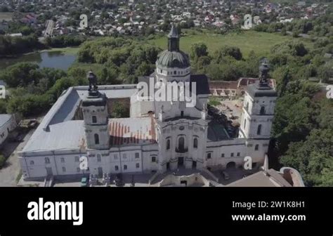 Monastery Of Discalced Carmelites In Berdychiv Ukraine Stock Video