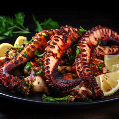 Homemade Grilled Octopus Recipe Taste Of Greece