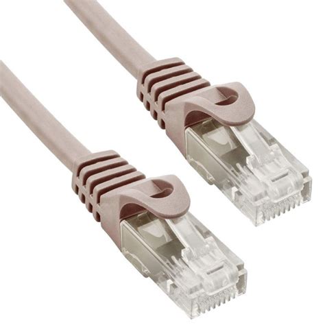 C Ble R Seau Rj45 Utp Phasak Phk 1620 Cat 6 20m Gris Leroy Merlin