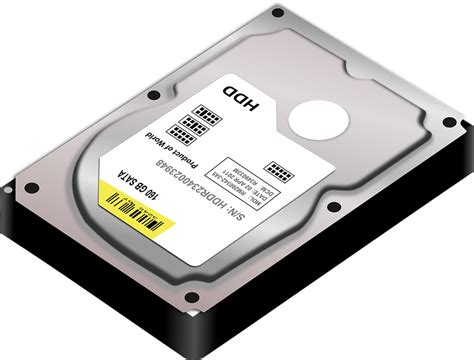 Hdd Unidad De Disco Duro · Gráficos Vectoriales Gratis En Pixabay