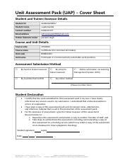 BI 045 BSBSUS201 Unit Assessment Pack Version 8 2 Docx 1 Docx Unit