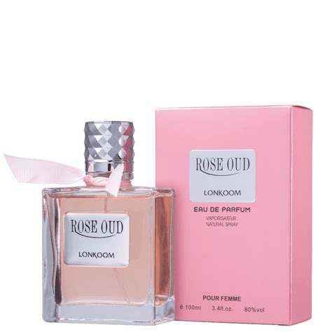 Perfume Rose Oud Lonkoom Feminino 100ml G El Niche