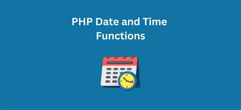 Php Date And Time Functions Novalnet E Solutions