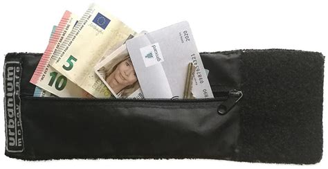 urbanium money safe geldboerse fuer handgelenk bei camping wagner