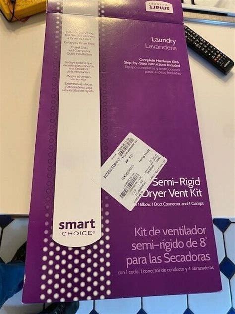 Smart Choice Semi Rigid Dryer Vent Kit Pn 5304492448 EBay