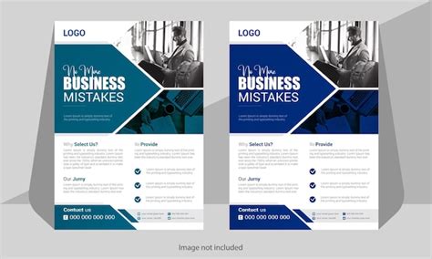 Premium Vector Modern Unique Business Flyer Design