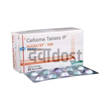 Mahacef 200mg 500mg 90ms Tablet XL 10s Mankind Pharma Ltd Buy