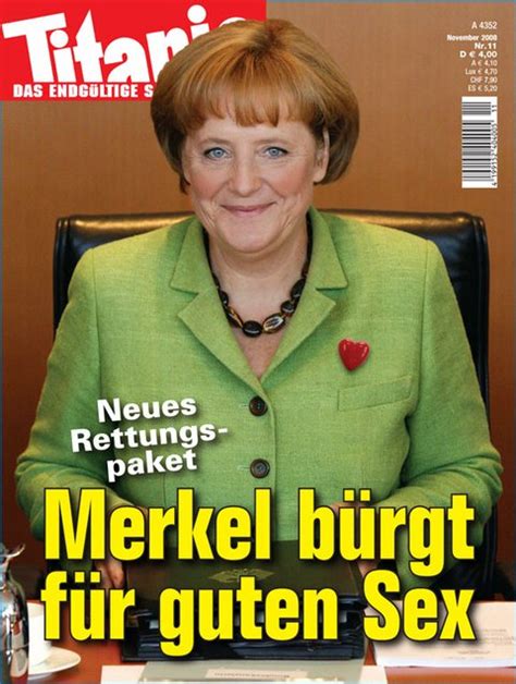 Merkel B Rgt F R Guten Sex Titanic Titel Postkarten