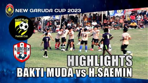 Bakti Muda H Saemin New Garuda Cup Putaran Pertama