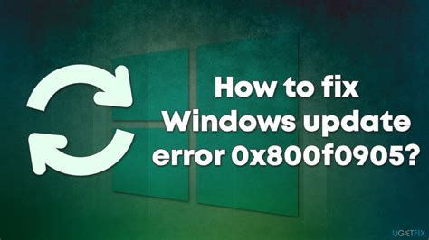 Fix Windows Update Error 0x800f0900 On Windows 10 Riset