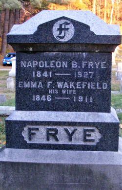 Napoleon Bonaparte Frye 1841 1927 Mémorial Find a Grave