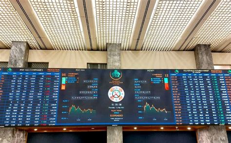 Pakistan Stock Exchange Touches Mark For The First Time In