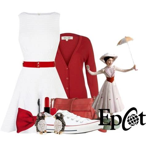 Mary Poppins Disneybound By Karlynedc On Polyvore Disneyland Outfits Cute Disney Outfits