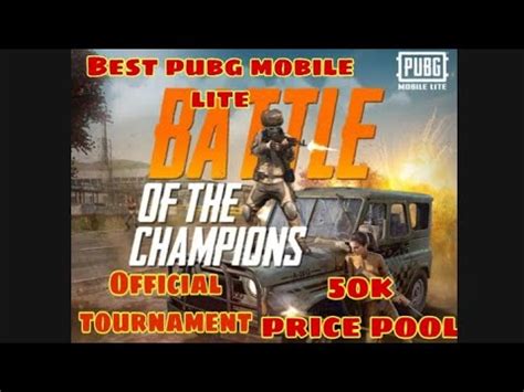 How To Register This Official Pubg Mobile Lite Tournament K Price