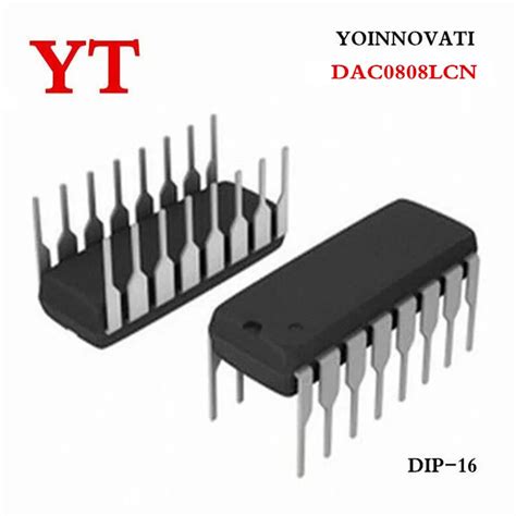 Free Shipping 10pcs Lot DAC0808LCN DAC0808 0808 IC CONVERTER D A 8BIT