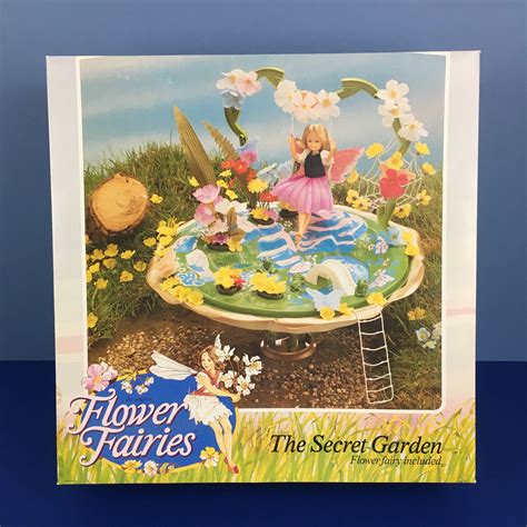 Vintage Hornby Flower Fairies 1983 Secret Garden Playset Boxed Cicely