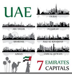 United Arab Emirates Infographics Statistical Data