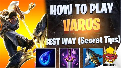 WILD RIFT HOW TO PLAY VARUS THE BEST WAY Secret Tips Varus