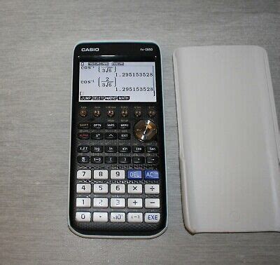 Casio Fx Cg D Graph Catalogue Function Graphic Calculator