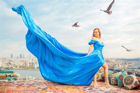 Istanbul Flying Dress Photoshoot Experience