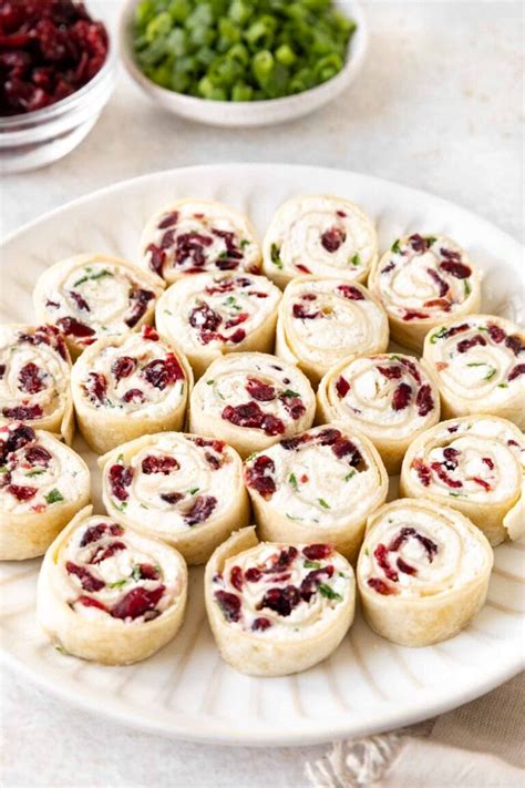 Cranberry Feta Pinwheels Recipe Dinner Then Dessert