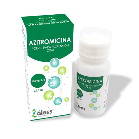 Azitromicina Mg Ml Alesspharma