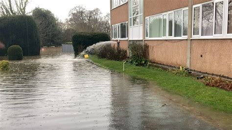 Storm Henk Flooding Forces Shrewsbury Residents Out Of Homes Bbc News