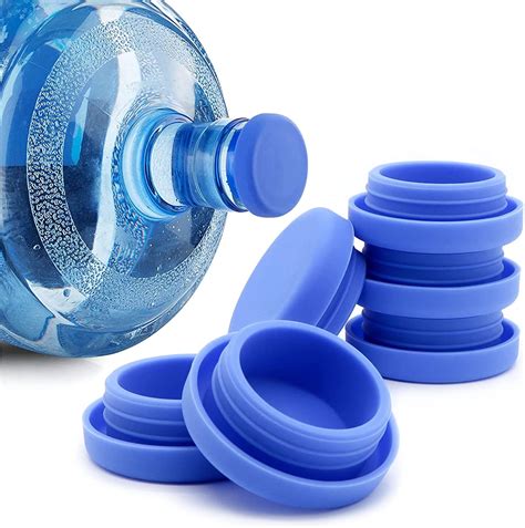 Gallon Water Bottle Caps Pack Of Silicone Replacement Caps For