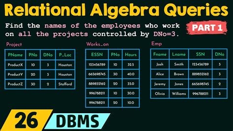 How To Join 3 Tables In Relational Algebra