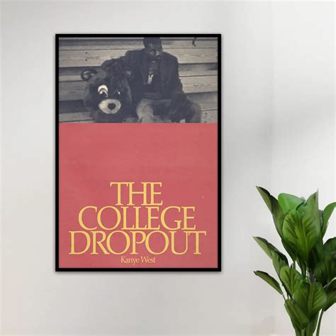 Kanye West The College Dropout Poster Postertok